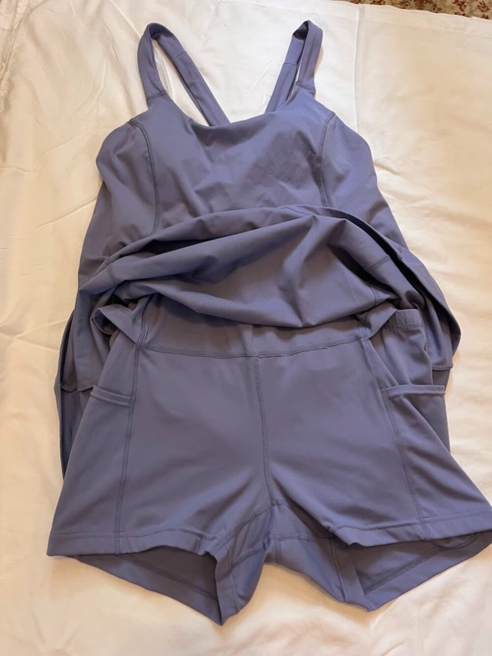 Avia Purple Athletic Dress with Built-in Shorts Size XL Tennis Pickleball - Picture 2 of 6